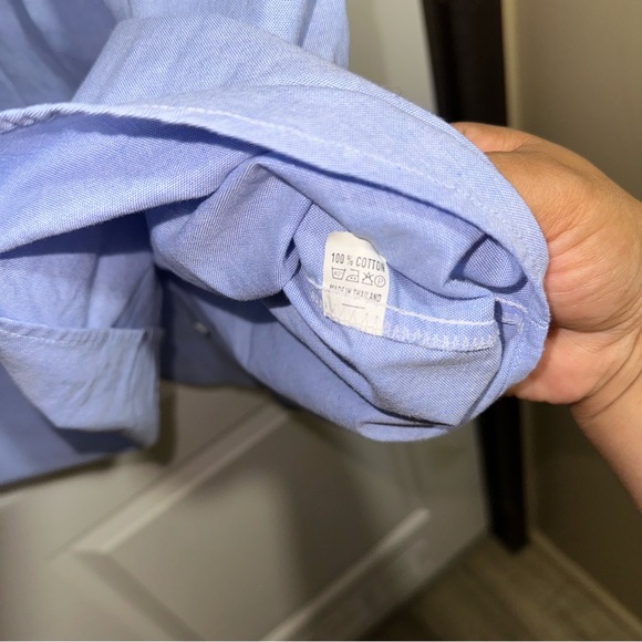 Lacoste Men's Sky Blue‎ Casual Shirt - Picture 7 of 8